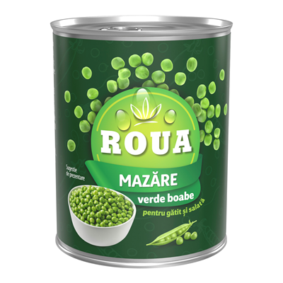 ROUA Mazare Verde Boabe 400 g