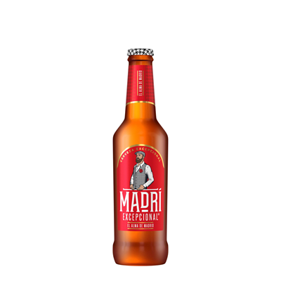 MADRI Bere Blonda Sticla SGR 0,33 L