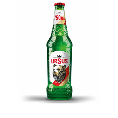URSUS Premium Bere Blonda Sticla SGR 0,75 L