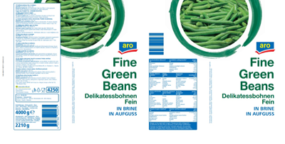 Fasole Verde Taiata 4 kg