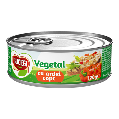 BUCEGI Pasta Vegetala cu Ardei Copt 120 g
