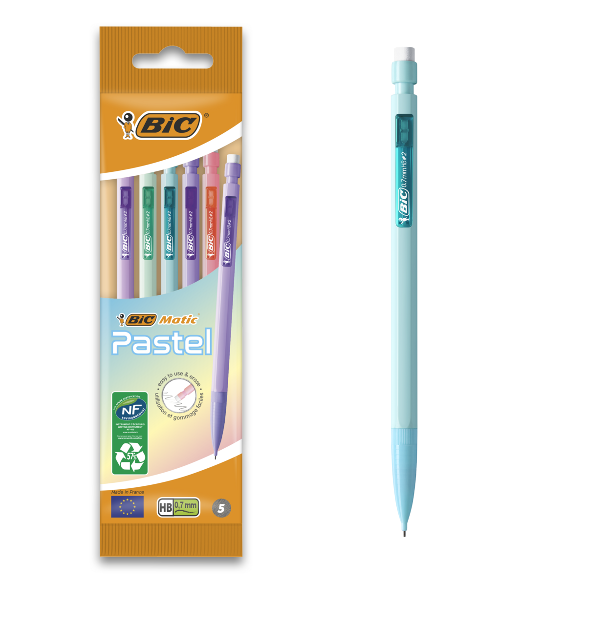 BiC Creion Matic 5 bucati