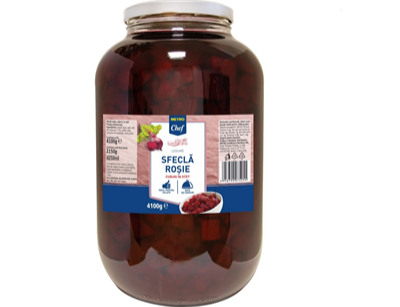 Sfecla Rosie Cuburi 4100 g