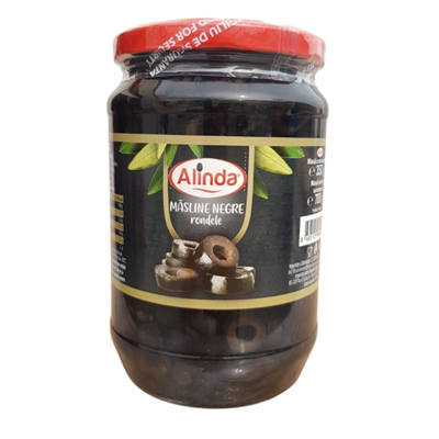 Alinda Masline Negre Rondele 335 g