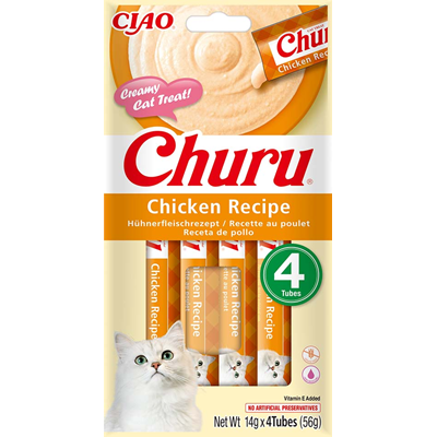 Churu 4 Recompense Pisici Pui 56 g