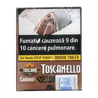 TOSCANO TOSCANELLO Castano Tigarete de Foi