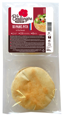 la Boulangère Pita 10 x 80 g