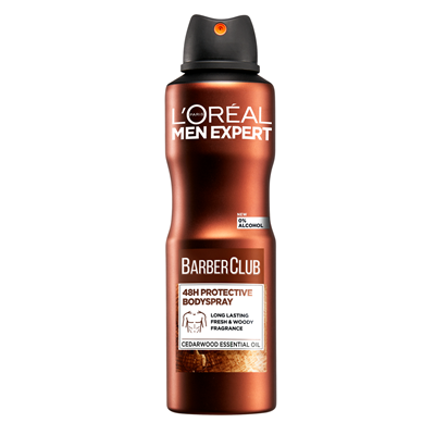 L'OREAL Men Barber Club Antiperspirant Spray 150 ml