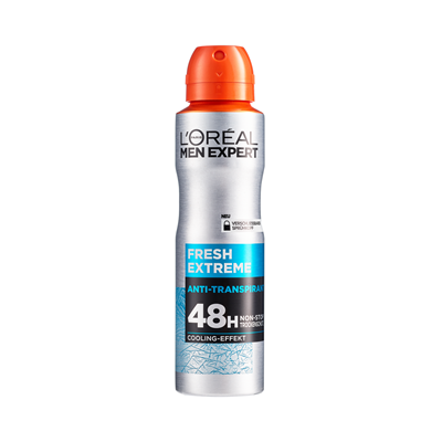 L'OREAL Men Expert Fresh Extreme Antiperspirant Spray 150 ml - WALTI