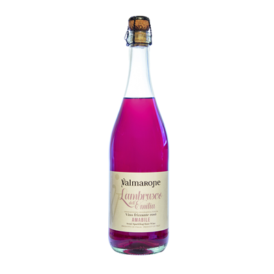 VALMARONE Lambrusco Roze Demidulce SGR 0,75 L