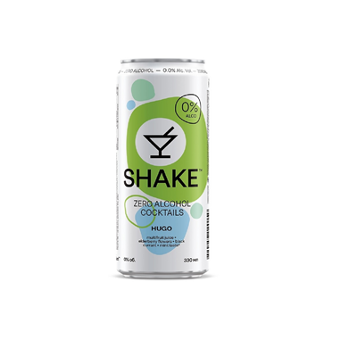 SHAKE Hugo Cocktail 0% SGR 0,33 L