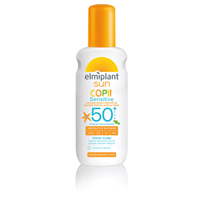 elmiplant sun Loțiune Spray Protecție Solară Sensitive Copii SPF50+ 200 ml