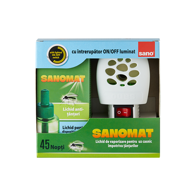 sano Mat Aparat & Rezerva Lichid Anti Tantari 35 ml