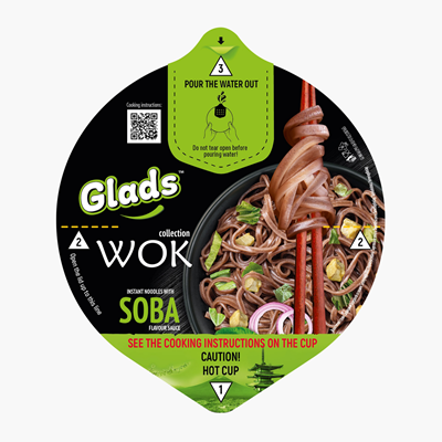 Glads Taitei Instant Aroma Pui si Sos Soba 95 g