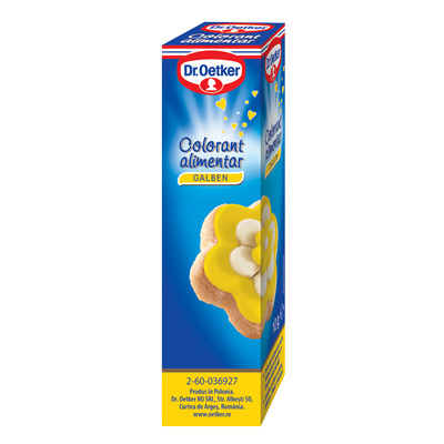 Dr.Oetker Colorant Alimentar Galben 10 g