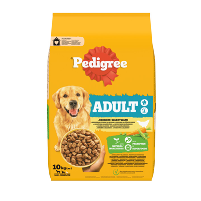Pedigree Hrana Caini Adulti Pasare & Legume 10 kg