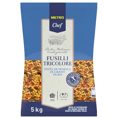 Fusilli Tricolore 5 kg