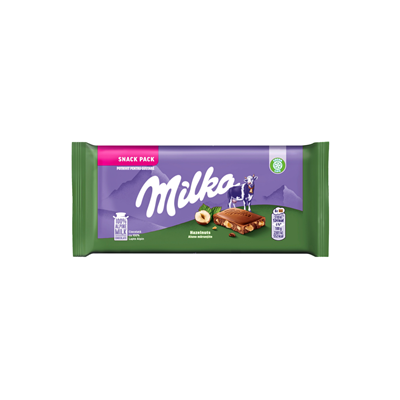 milka Ciocolata Lapte si Alune 45 g