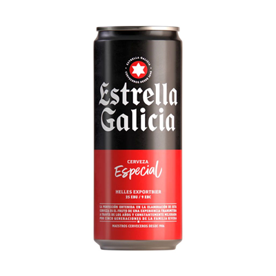 Estrella Galicia Bere Doza SGR 0,33 L