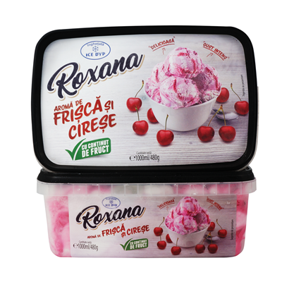 ICE DYP Roxana Inghetata Frisca si Cirese 480 g
