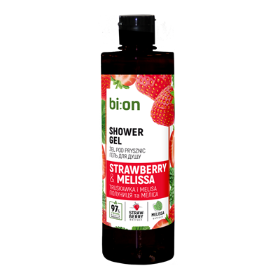 bi:on Gel de Dus Capsuni & Melissa 473 ml