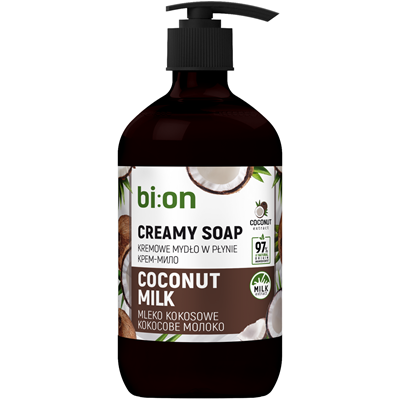 bi:on Sapun Lichid Lapte de Cocos 473 ml