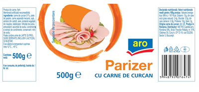 Parizer Curcan 500 g