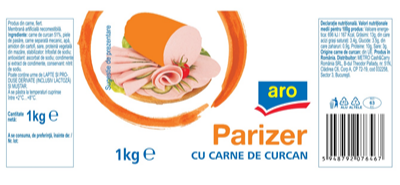 Parizer Curcan 1 kg - WALTI