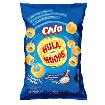 Chio Hula Hoops Inele Sare de Mare 70 g