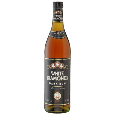 WHITE DIAMONDS Rom Negru 37,5% SGR 0,70 L