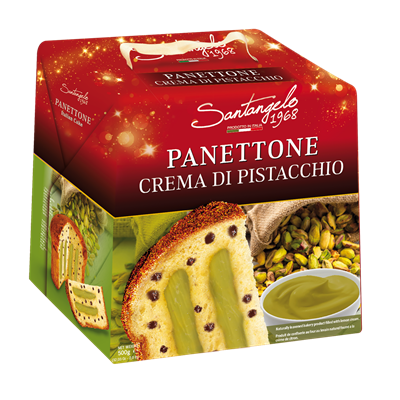 SANTANGELO Panettone cu Fistic 500 g