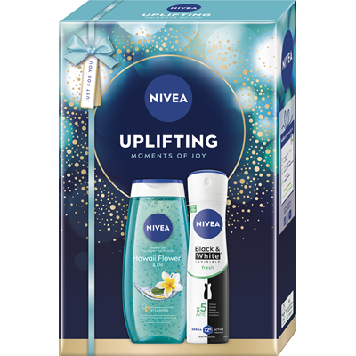 NIVEA Set Cadou Uplifting Gel de Dus + Deodorant Spray