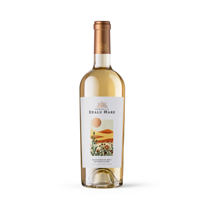DOMENIILE DEALU MARE Sauvignon Blanc Feteasca Vin Alb Sec SGR 0,75 L