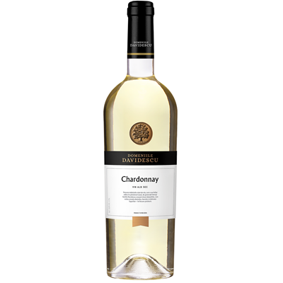 DOMENIILE DAVIDESCU Chardonnay Vin Alb Sec SGR 0,75 L