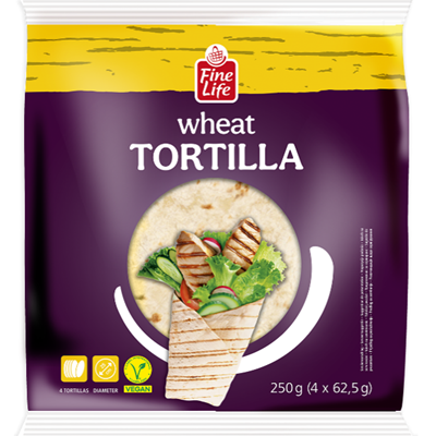 Fine Life Tortilla 4 x 25 cm 250 g