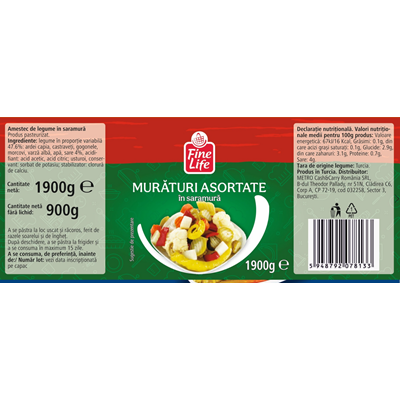 Fine Life Muraturi Asortate 1,9 Kg