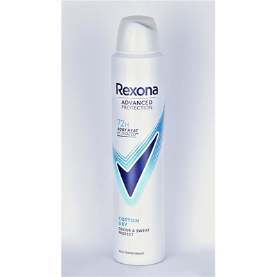 Rexona Deodorant Spray Cotton Dry 200 ml