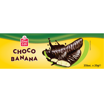 Fine Life Choco Banana 35 x 20 g