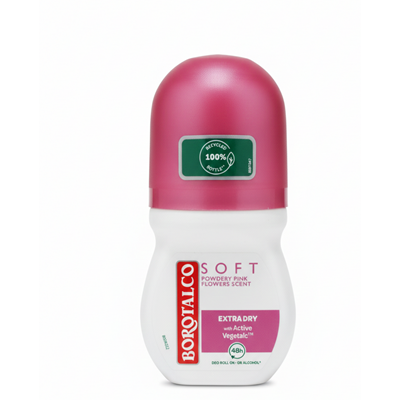 BOROTALCO Deodorant Roll On Soft 50 ml