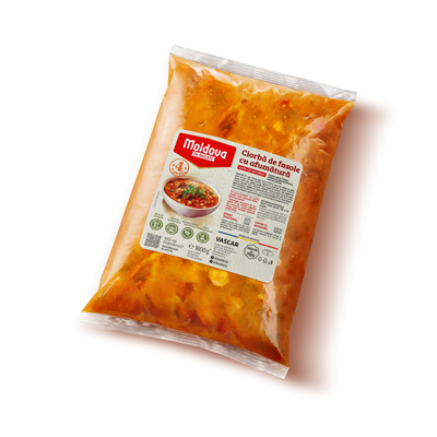 Moldova IN BUCATE Ciorba Fasole cu Afumatura 1,6 Kg