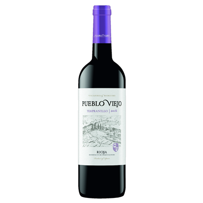 PUEBLO VIEJO Tempranillo Rioja Vin Rosu Sec SGR 750 ml
