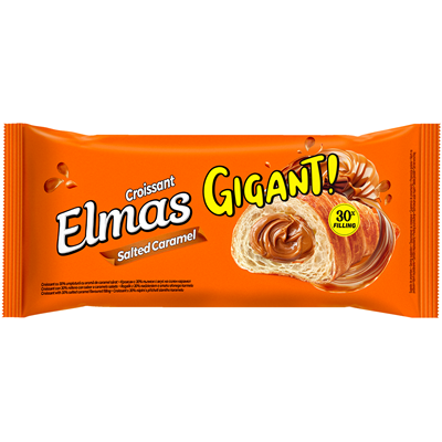 ELMAS Gigant Croissant Caramel Sarat 160 g