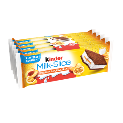 Kinder Felie de Lapte Piersica si Fructul Pasiunii 28 g