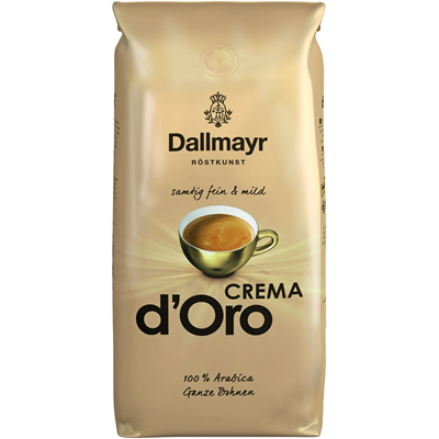DALLMAYR Crema D'Oro Cafea Boabe 1 Kg