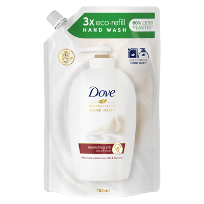 Dove Rezerva Sapun Lichid Nourishing Silk 750 ml