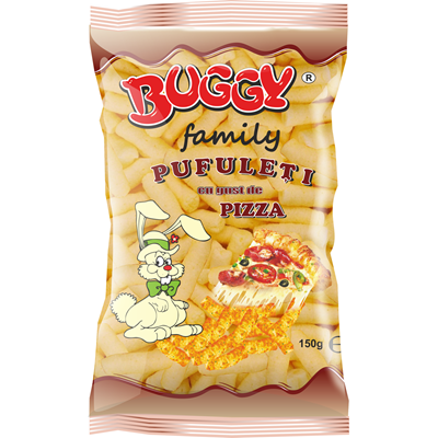 BUGGY Pufuleti Gust Pizza 150 g