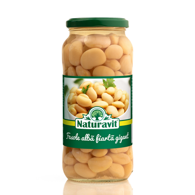 Naturavit Fasole Alba Fiarta Gigant 570 g