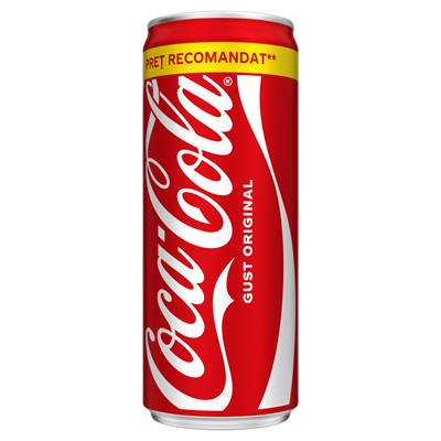 COCA-COLA GUST ORIGINAL Doza SGR 0,25 L
