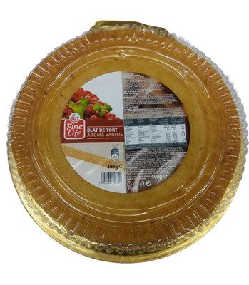 Fine Life Blat de Tort Vanilie 400 g