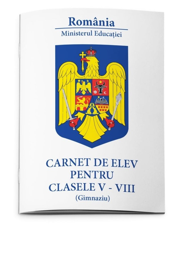 Carnet de Elev Clasele V - VIII